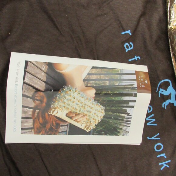 RAFE golden Leather Women's Genuine HandBag with dust bag - Picture 12 of 13